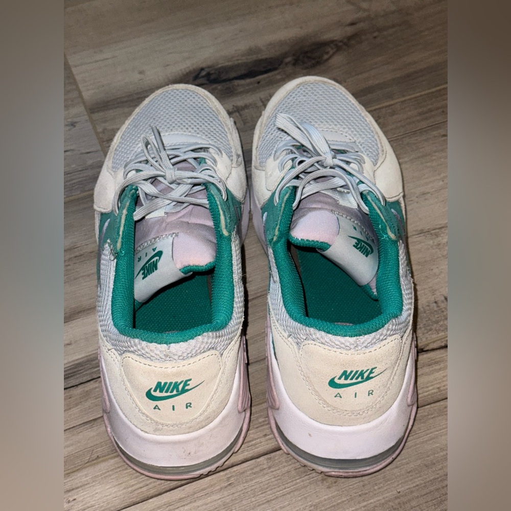 Nike Air Sneakers in White and Teal